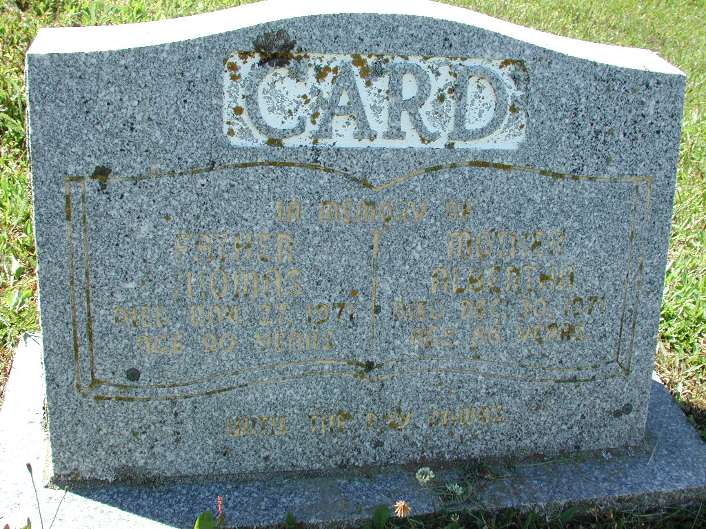 Headstone